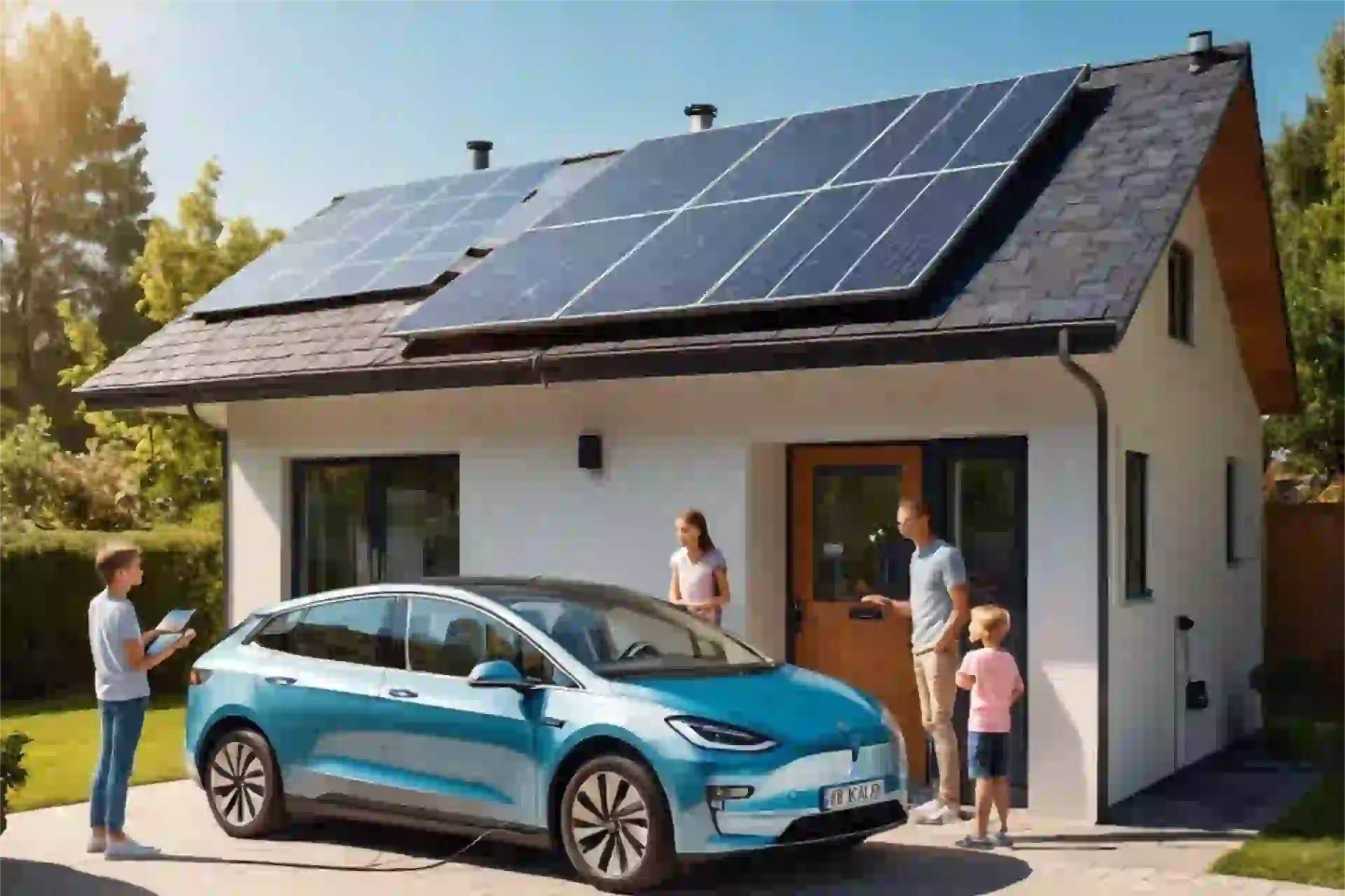 Installation de panneaux solaires à Angles